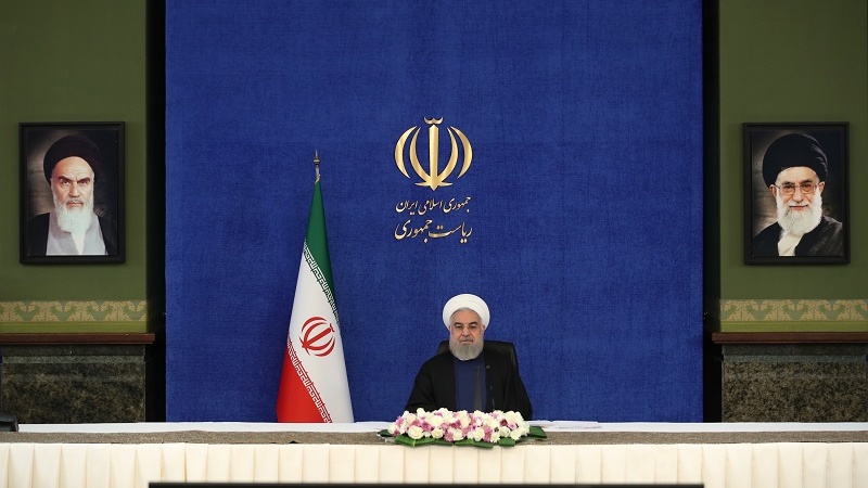Iranpress:  الرئيس روحاني: الشعب الإيراني انتصر في حرب الإرادات