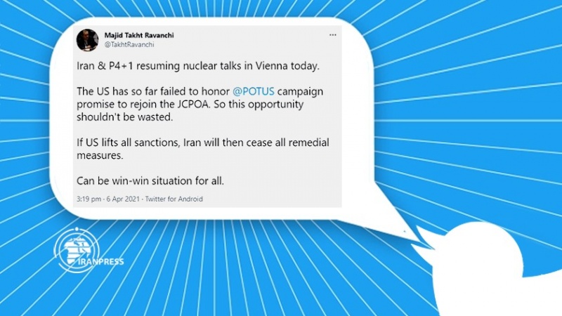 Iranpress:  تخت روانجي : بايدن لم يف بوعده في الاتفاق النووي