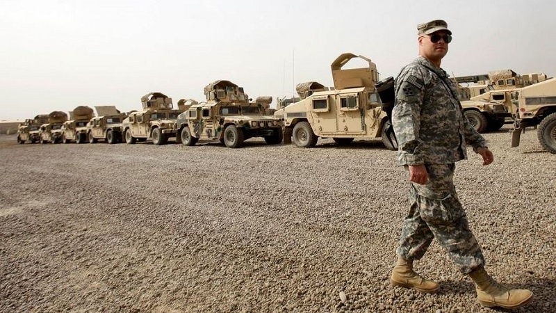 استهداف قاعدة أمريكية في مطار بغداد الدولي