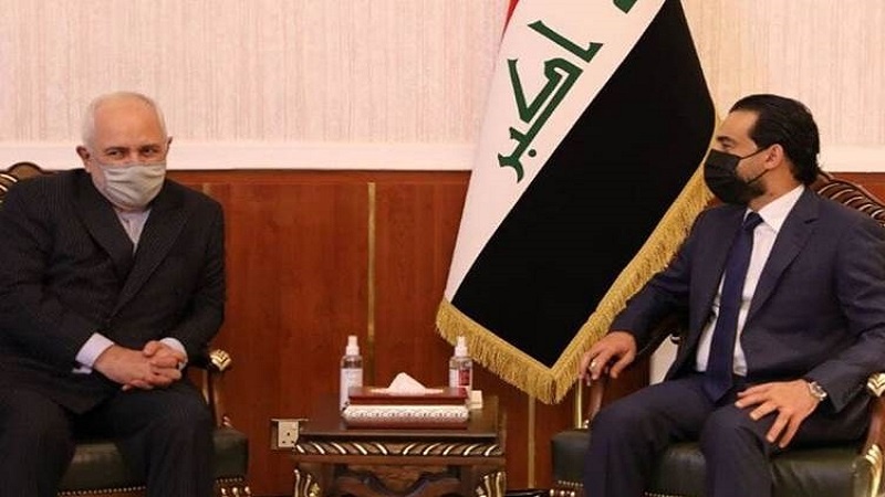 Iranpress: ظريف مخاطباً الحلبوسي: تنفيذ قرار مجلس النواب بمغادرة القوات الأجنبية احترام لسيادة العراق