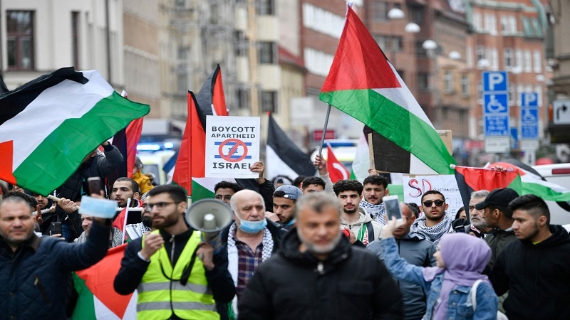 Iranpress: اعتقال مؤيدين لفلسطين في السويد