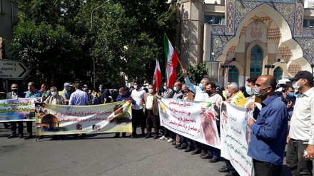 إقامة الإحتفال الثاني في طهران ابتهاجاً بـ’انتصار المقاومة الفلسطينية‘ 