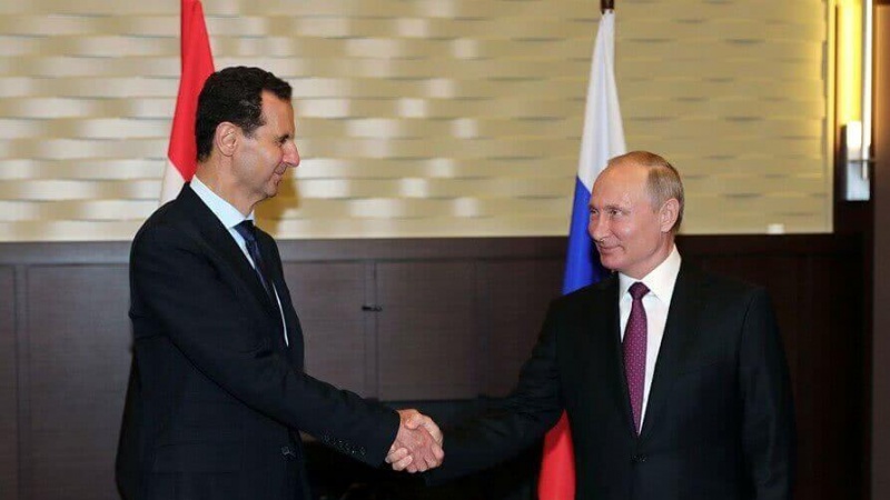 بوتين يهنئ الأسد بفوزه فى انتخابات الرئاسة السورية