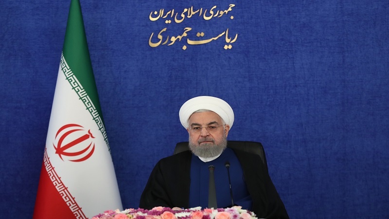 Iranpress: روحاني: كورونا آيل إلى الانحسار