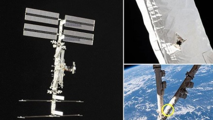 اصطدام النفايات الفضائية يتسبب بمشاكل في محطة الفضاء الدولية 