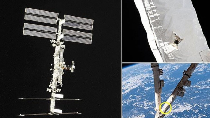 Iranpress: اصطدام النفايات الفضائية يتسبب بمشاكل في محطة الفضاء الدولية 