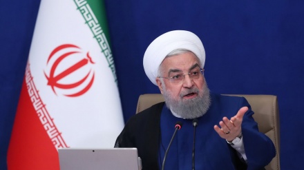 روحاني: الحظر الأمريكي الظالم ضد إيران ارهاب اقتصادي