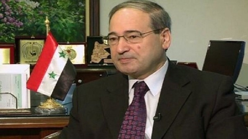 وزیر امورخارجه سوریه به تهران می آید