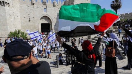 هشدار فلسطینی ها به برگزاری رقص پرچم ها در قدس و مسجد الاقصی 