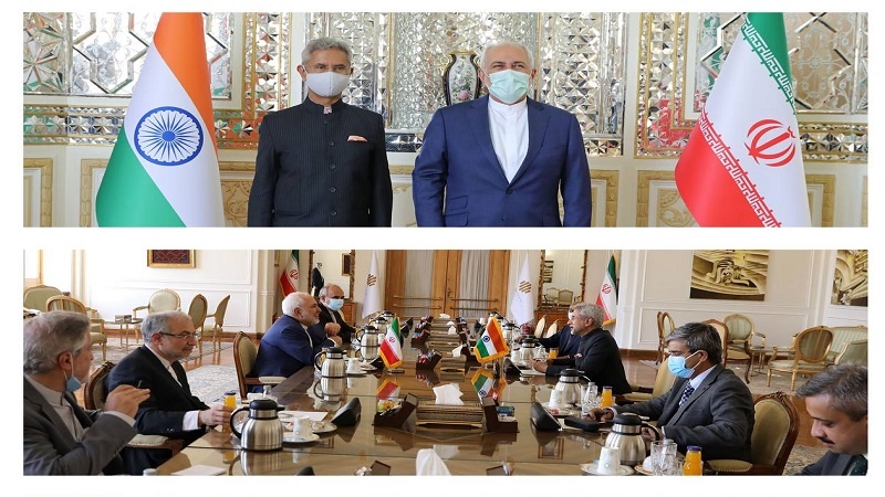 Iranpress: وزير الخارجية الهندي يلتقي نظيره الإيراني