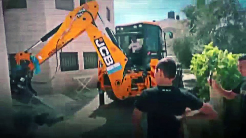 بالفيديو.. الاحتلال الإسرائيلي يهدم منزلا للفلسطينيين