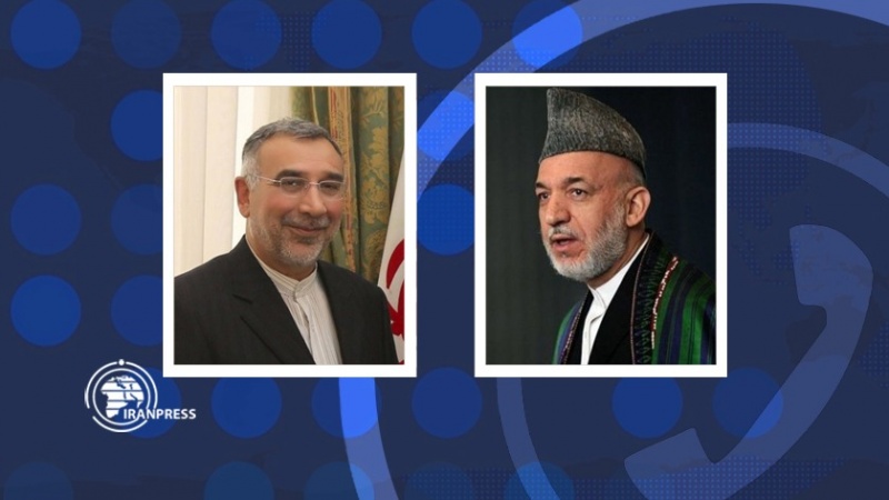 Iranpress: مبعوث الخارجية الإيرانية يجري حوارا مع الرئيس الأفغاني السابق