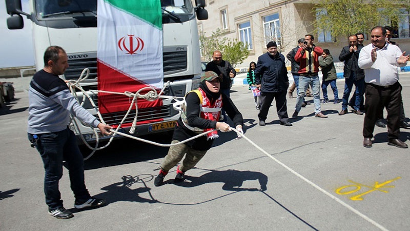 ایران برس: الرقم القياسي لأقوى امرأة فی العالم بيد امرأة إيرانية