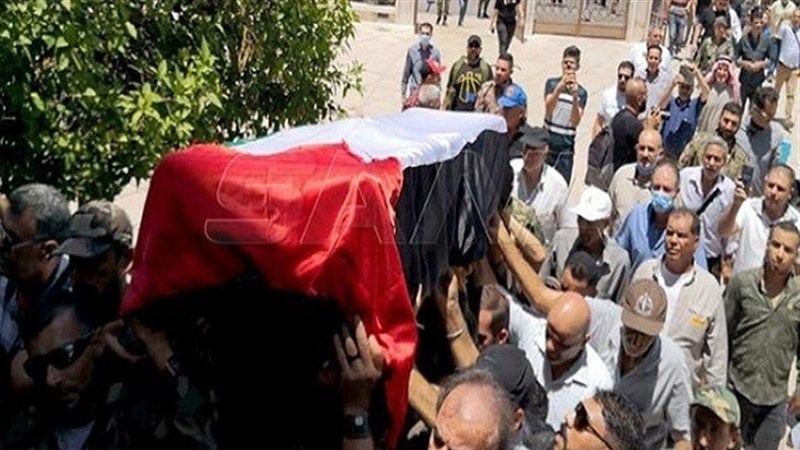 Iranpress: تشييع جثمان القيادي الفلسطيني أحمد جبريل في دمشق