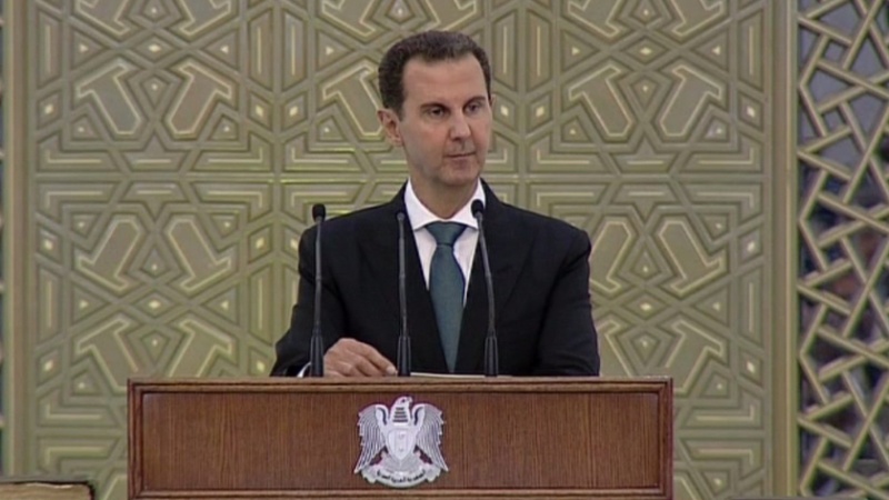 Iranpress: الرئيس الأسد: قضية تحرير ما تبقى من أرضنا من الإرهابيين ورعاتهم الأتراك والأمريكيين نصب أعيننا