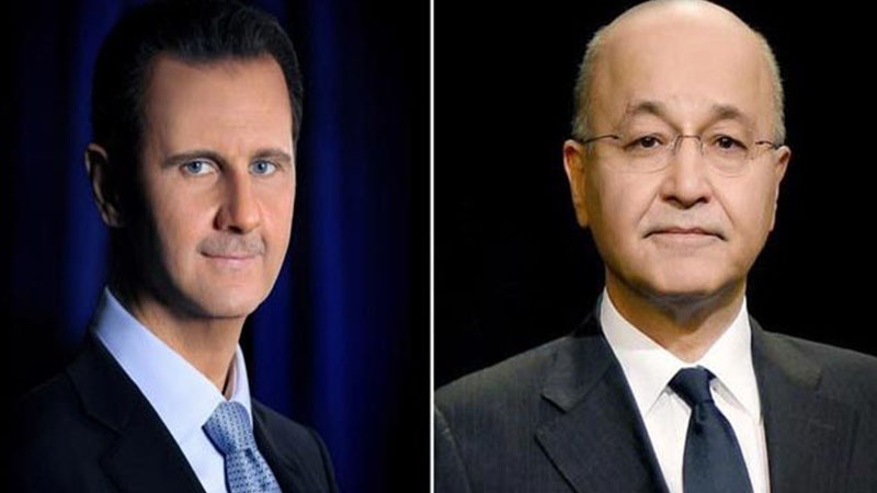 Iranpress: الرئيسان السوري والعراقي يوكدان على مكافحة الإرهاب