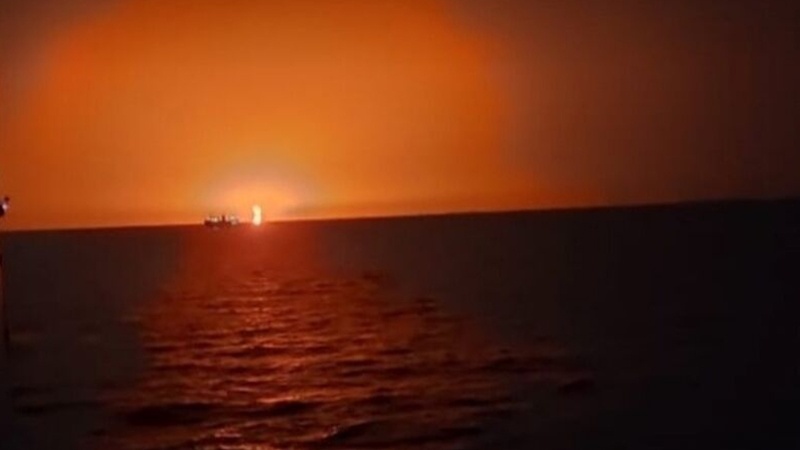 Iranpress: باكو: ثوران بركاني كان سبب الانفجار في بحر قزوين