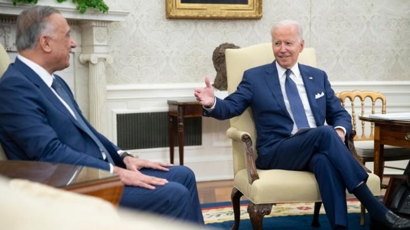 Iranpress: ماذا جرى بين رئيس الوزراء العراقي والرئيس الأمريكي؟