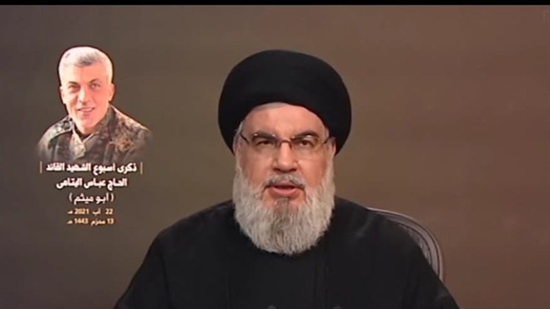 Iranpress: نصرالله: الهدف انهيارالدولة اللبنانية والطوائف والمجتمع وليس حزب الله فقط