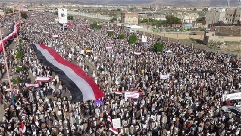 مظاهرات اليمنيين الحاشدة ضد الحصار الخانق