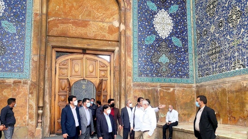 Iranpress: وزير خارجية نيكاراغوا يتفقد الاثار التاريخية في اصفهان