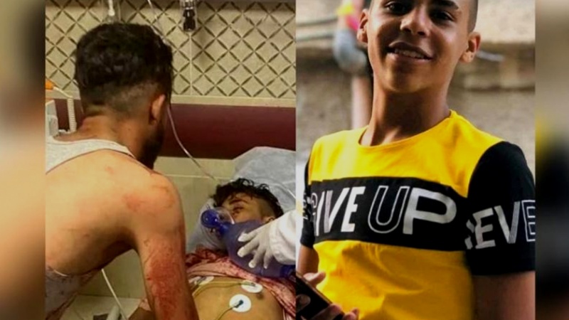استشهاد فتى فلسطيني برصاص الإحتلال في مخيم بلاطة 