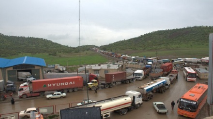 زيادة الصادرات من معبر حدودي مع أذربيجان بنسبة 108 بالمئة