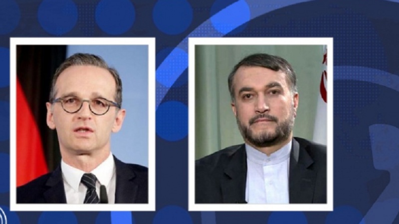 Iranpress: محادثة هاتفية بين وزيري خارجية إيران وألمانيا