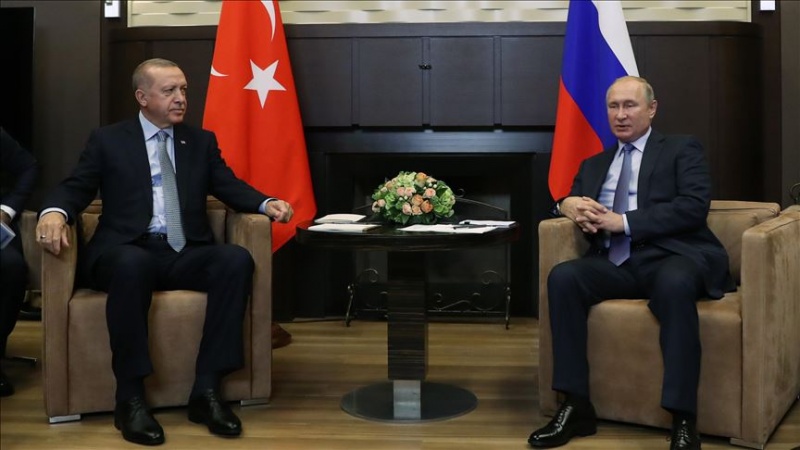 دیدار پوتین و اردوغان در سوچی/ پوتین این دیدار را معنادار خواند