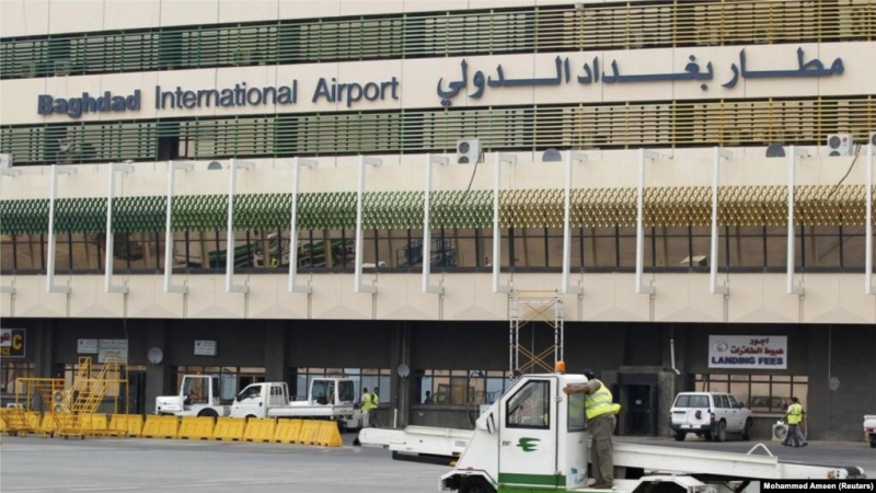 مطار بغداد الدولي يتعرض لقصف بعدة صواريخ