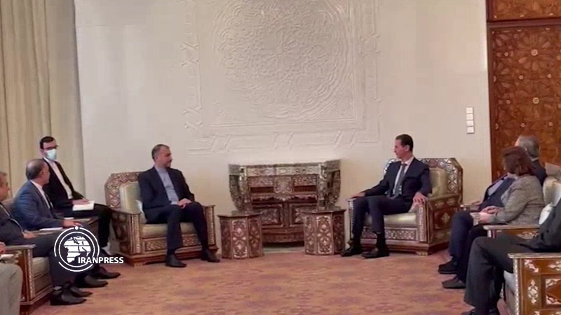 Iranpress: الرئيس السوري يستقبل أميرعبداللهيان
