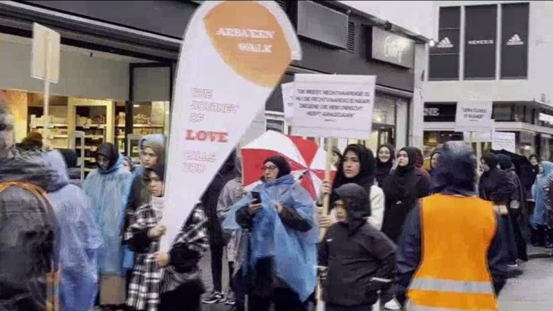 Iranpress: إقامة مسيرة الأربعين الحسيني في مدينة روتردام الهولندية