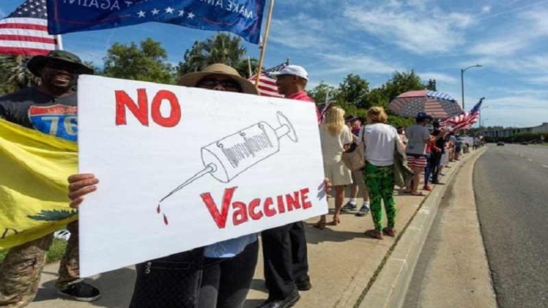 احتجاجات واسعة في نيويورك ضد التطعيم الإجباري ضد ‘كورونا’
