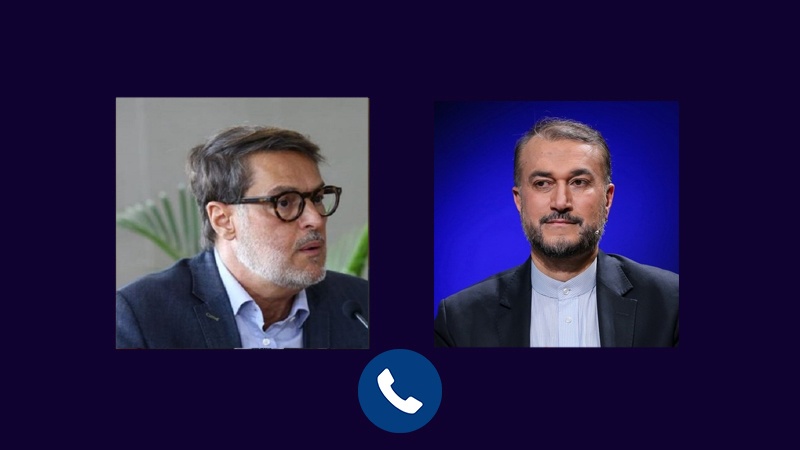 Iranpress: محادثات هاتفية بين وزيري خارجية إيران وفنزويلا