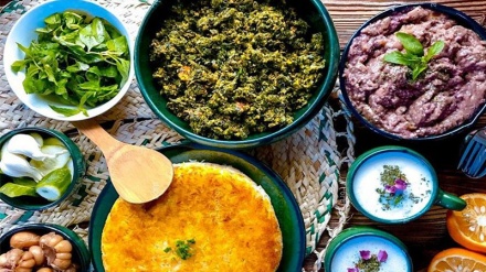 سیروابيج طعام تقليدي لذيذ لمحافظة غيلان الإيرانية