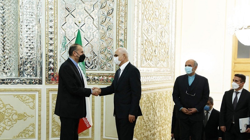 Iranpress: نائب رئيس الوزراء الأذربيجاني يلتقي بوزير الخارجية الإيراني