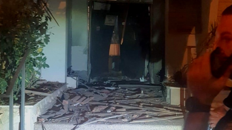 انفجار ضخم في مكتب وزارة صحة الكيان الإسرائيلي بالناصرة 