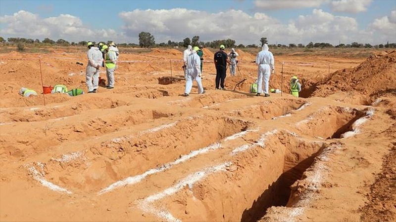 Iranpress: اكتشاف مقبرة جماعية جديدة بمدينة ترهونة الليبية