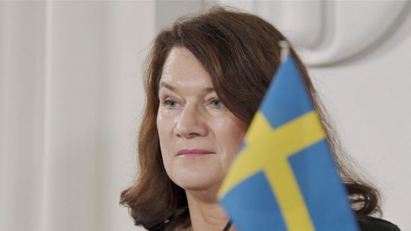 Iranpress: وزيرة خارجية السويد تصل إلى العراق 