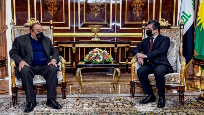 Iranpress: مسرور بارزاني يؤكد على توسيع العلاقات الإقتصادية مع إيران