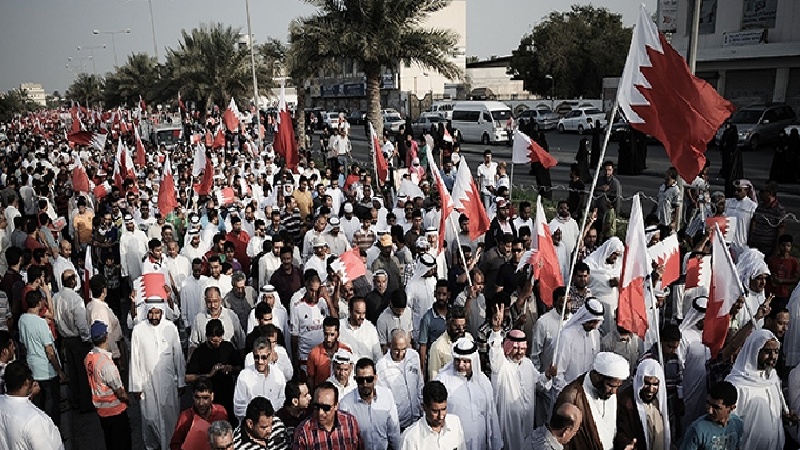 Iranpress: تظاهرة شعبية في البحرين ضد الحرب العبثية على اليمن