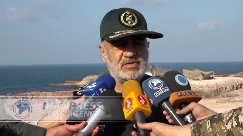 Iranpress: اللواء سلامي: دفاعنا سيكون في نقاط انطلاق عمليات العدو