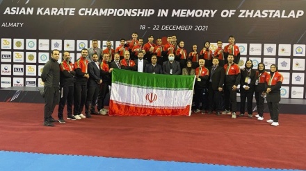 تیم ملی کاراته ایران قهرمان آسیا شد