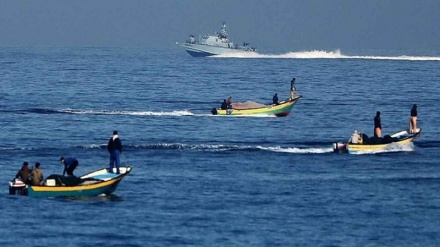 تیراندازی نظامیان صهیونیست به سوی ماهیگیران فلسطینی