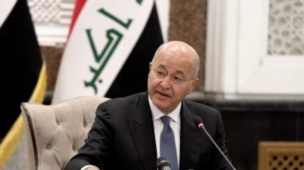 برهم صالح: الهدف من الحادث الإرهابي في البصرة زعزعة استقرار العراق