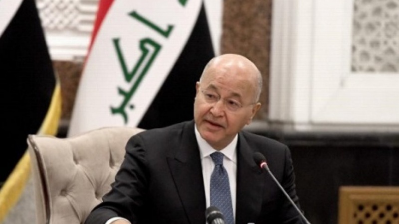 Iranpress: برهم صالح: الهدف من الحادث الإرهابي في البصرة زعزعة استقرار العراق