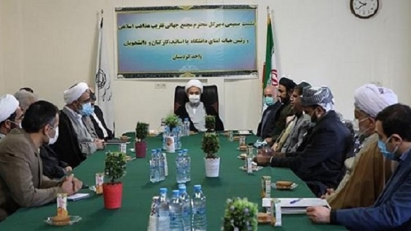 شهرياري: تعزيز العلاقات بين جامعة سنندج للمذاهب الإسلامية واقليم كردستان العراق