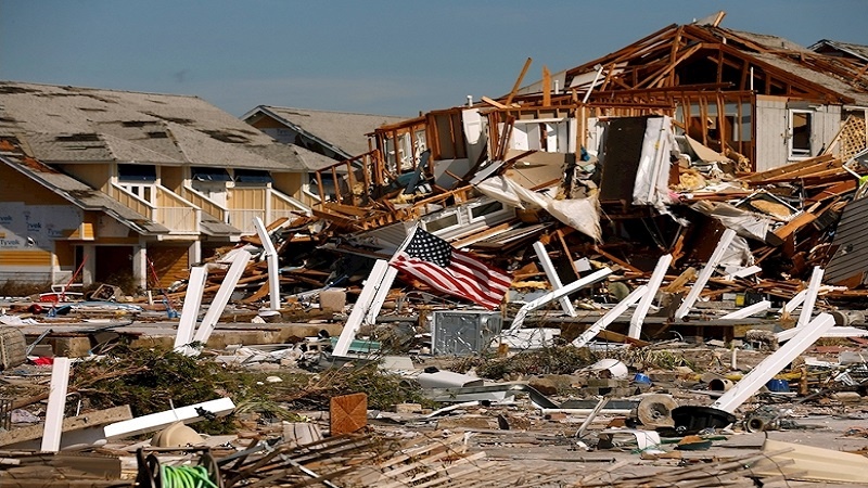 طوفان در آمریکا منجر به کشته شدن سه نفر شد