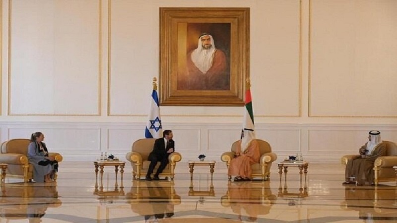 Iranpress: استنكار فلسطيني واسع لأول زيارة رسمية علنية لرئيس إسرائيلي إلى الإمارات