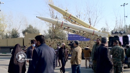 نمایش بخشی از توانمندی موشکی ایران در مصلی تهران